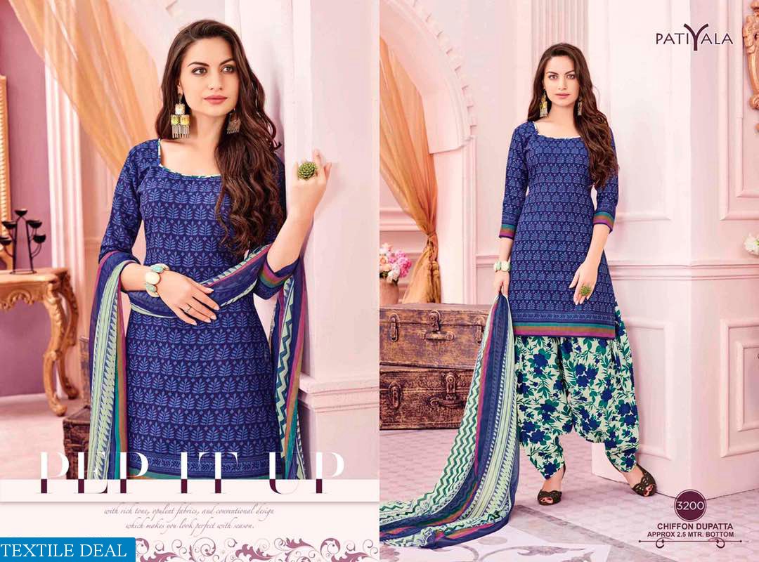 Anmol preyanshi patiyala vol-10 Wholesale Printed Dress material